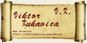 Viktor Kukavica vizit kartica